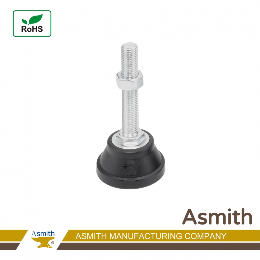 DK(S)-01 - (M20)SUS304 / Nylon Base Anti-Vibration Leveling Glide
